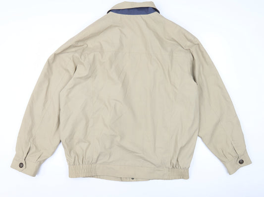 Dannimac Men's Beige Cotton Jacket, Size M, Casual Style