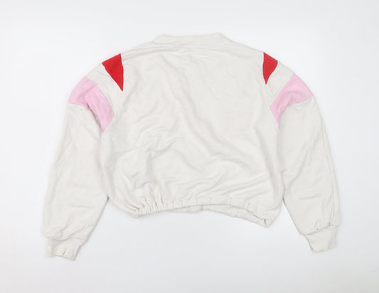 Levi's Women's White Pullover Sweatshirt XS