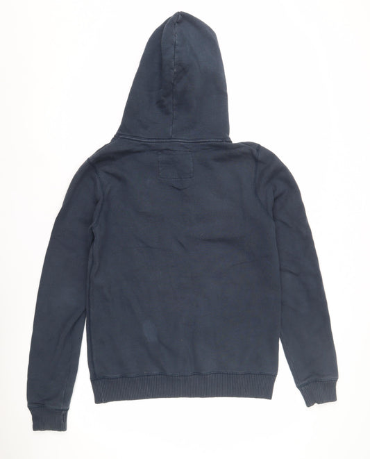 Jack Wills Women's Blue Pullover Hoodie Size 12