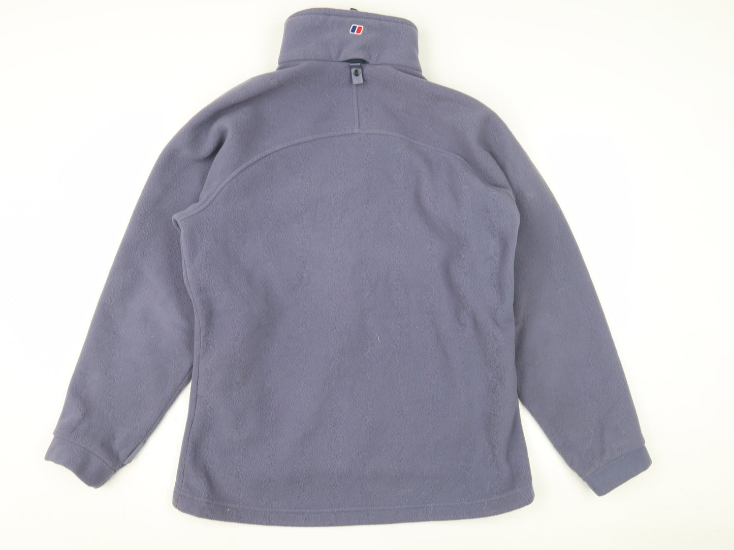 Berghaus Womens Blue Fleece Jacket Size 16 Outdoor Zip Pockets
