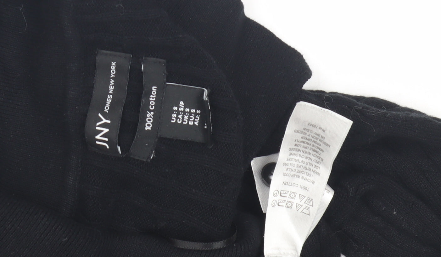Jones New York Women's Black S Shirt Dress