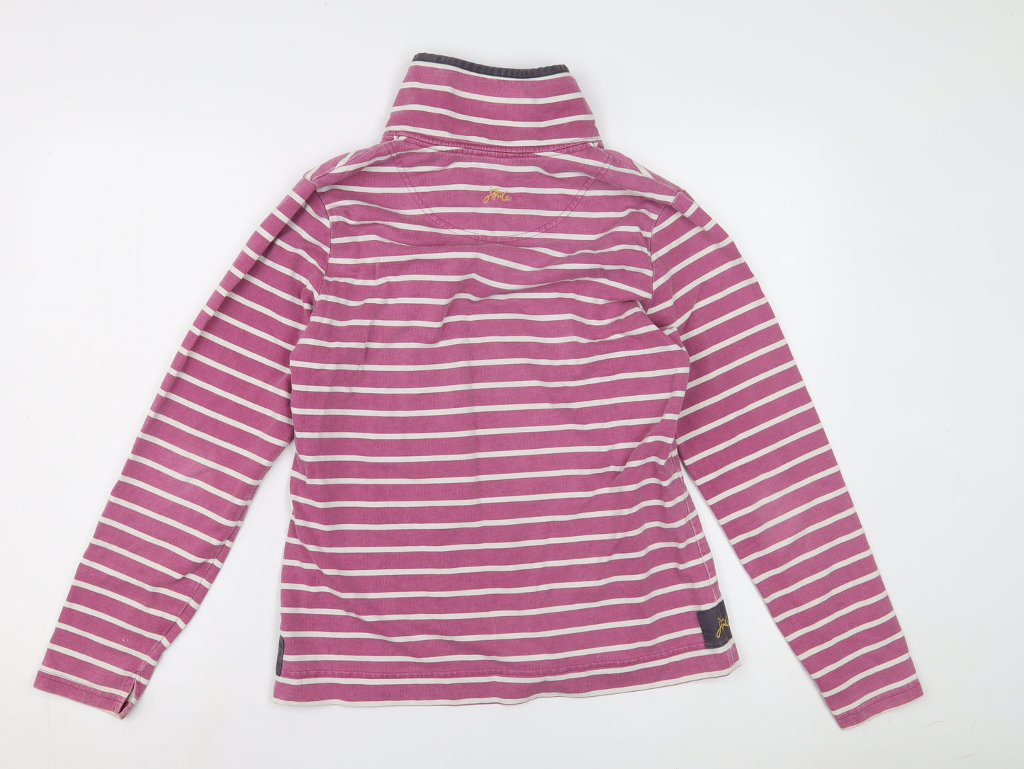 Joules Originals Women's Pink Striped Sweatshirt M