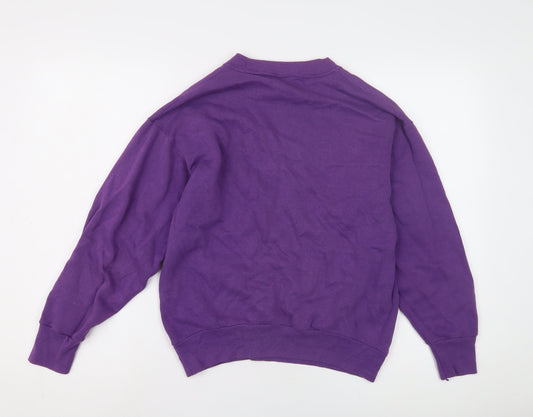 America's Finest Purple University Sweatshirt M Unisex