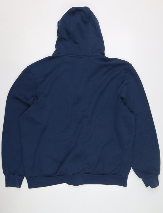 Slazenger Men's Blue XL Full Zip Hoodie