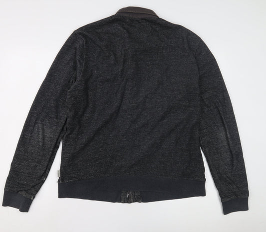 Ted Baker Black Men's XL Basic Cotton Jacket