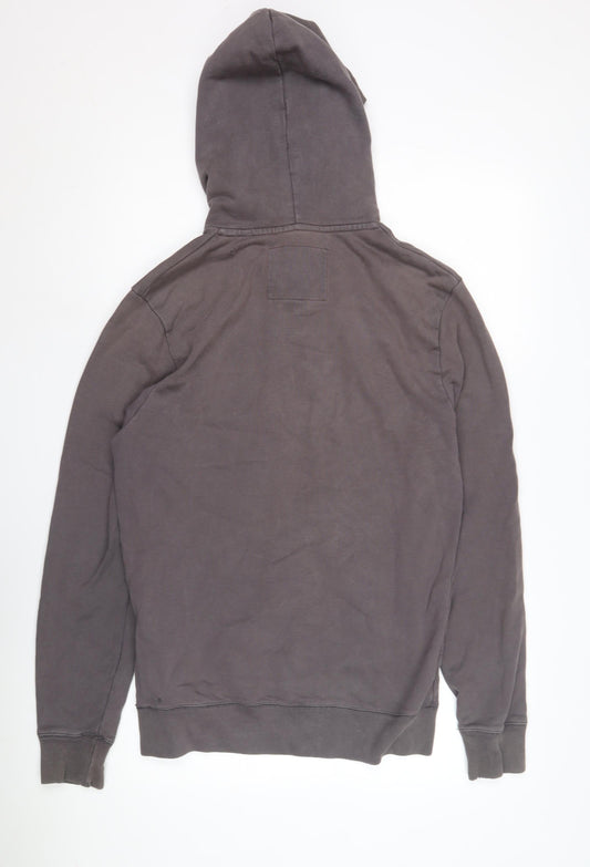 Jack Wills Men's Grey Hoodie, M, Pullover with Logo