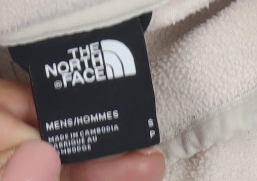 The North Face Beige Fleece Sweatshirt, S, Outdoor
