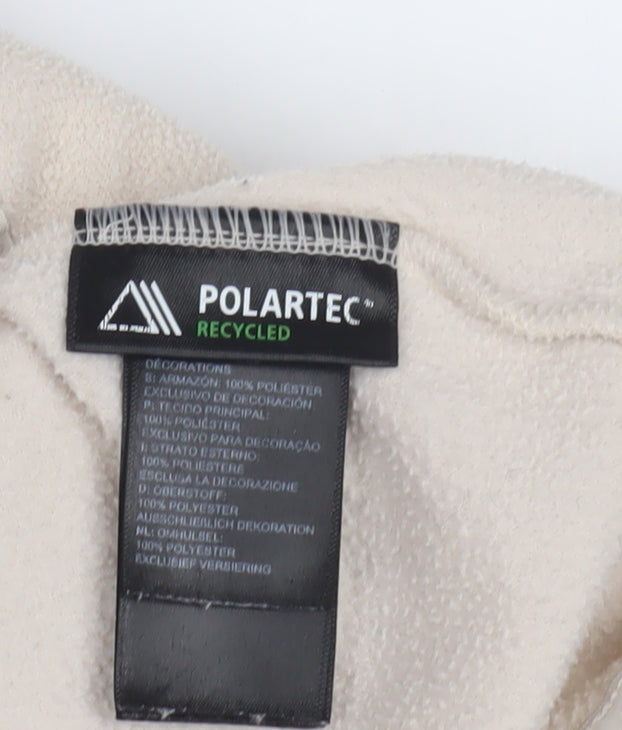 The North Face Beige Fleece Sweatshirt, S, Outdoor