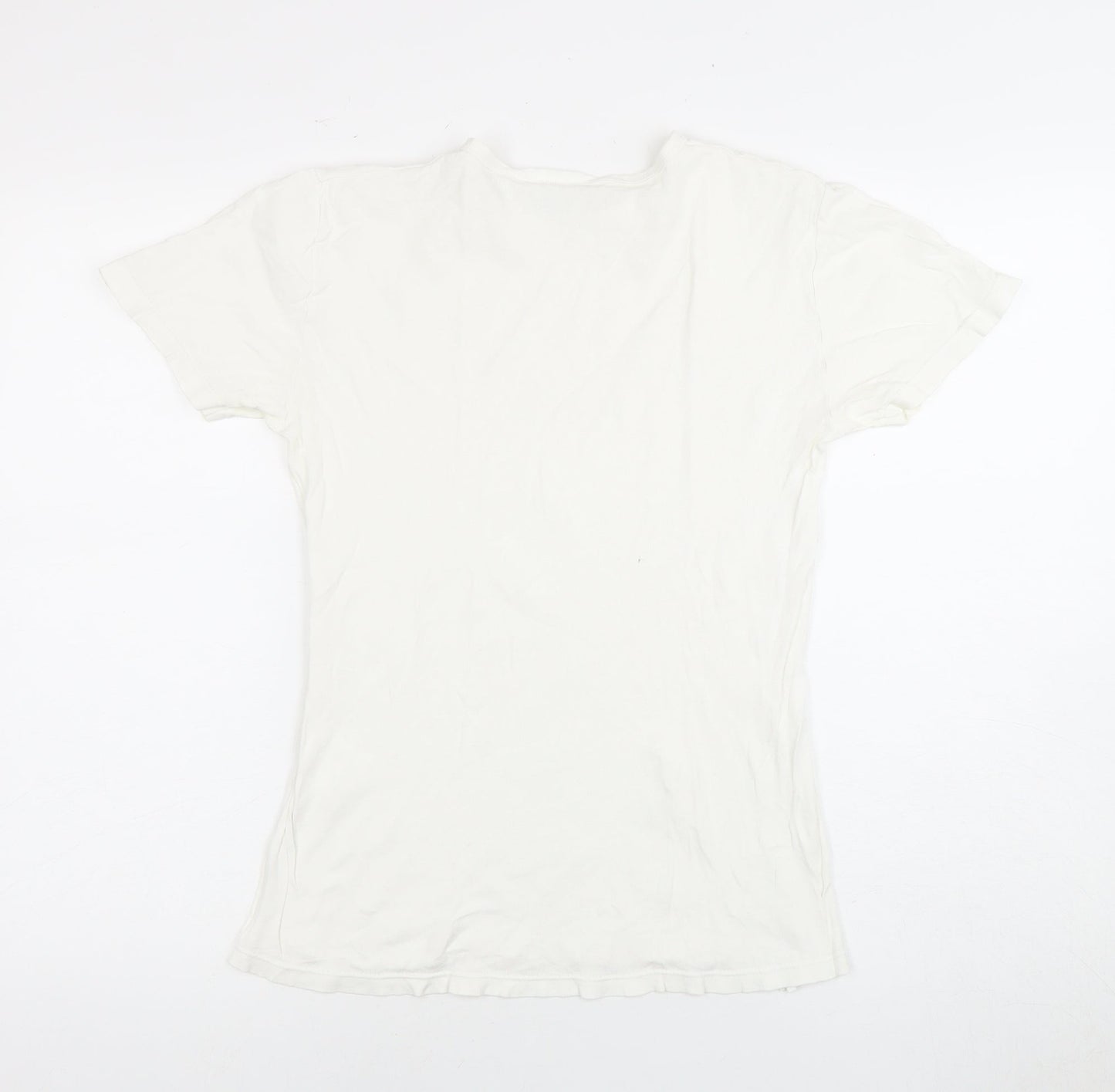 Calvin Klein Women’s White Basic T-Shirt, Size S