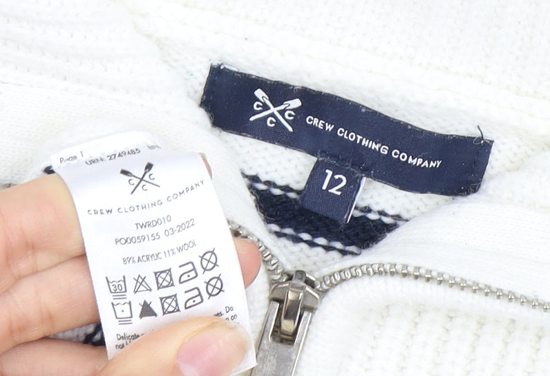 Crew Clothing Company Women's Striped Pullover Jumper