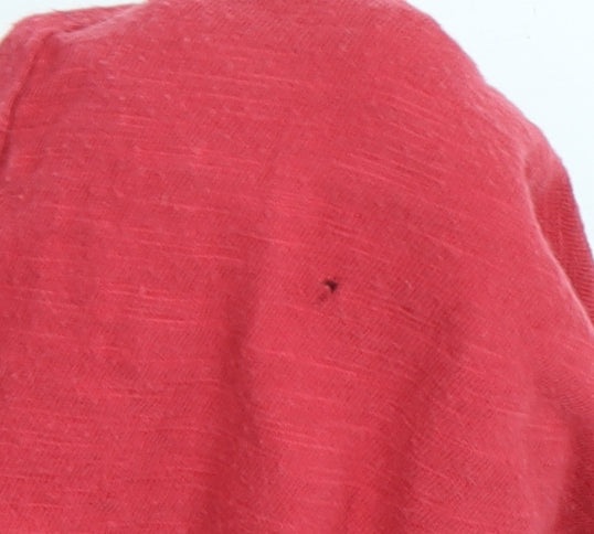 Crew Clothing Co. Women's Red Pullover, Size 14, Cotton