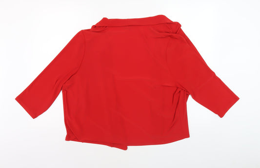 Colebrooke Red Open Women's Jacket - Size L