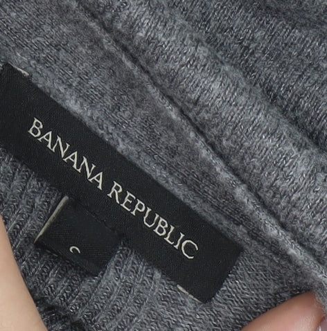 Banana Republic Women's Grey Knit Cardigan Size S