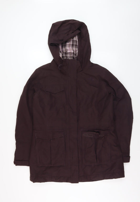 The North Face Women's Purple Parka Jacket L