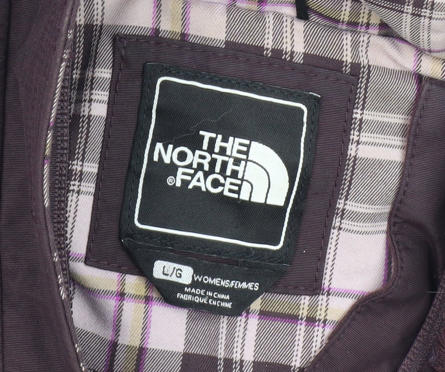 The North Face Women's Purple Parka Jacket L
