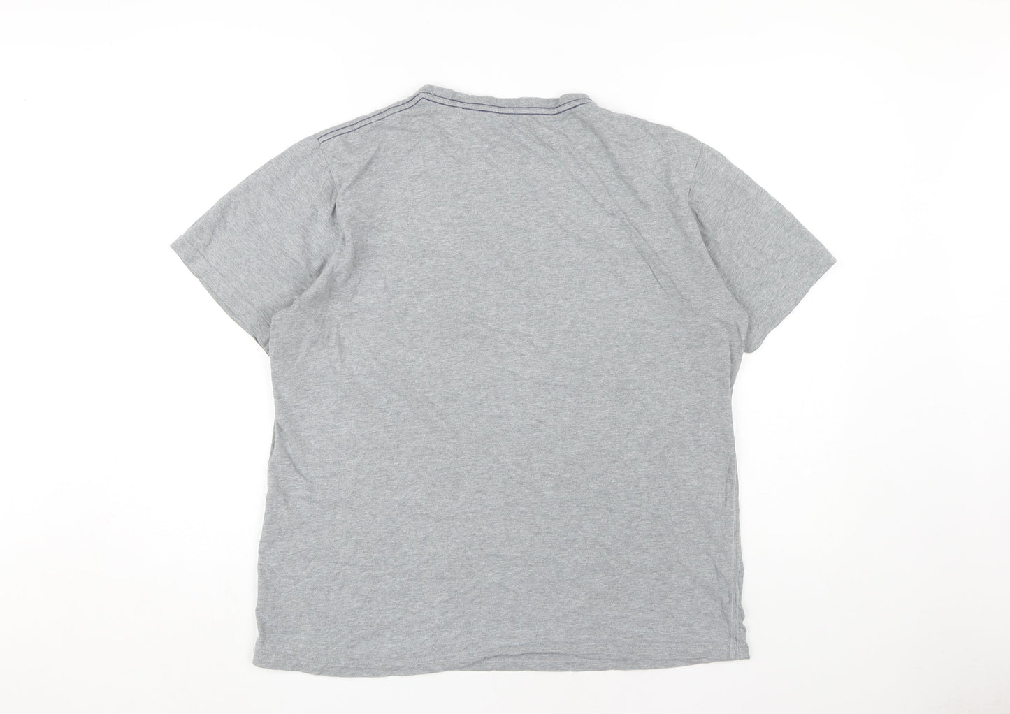 Joules Men's Grey Graphic Print Crew Neck T-Shirt XXL