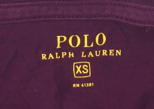 Ralph Lauren Women’s Purple XS Long Sleeve T-Shirt
