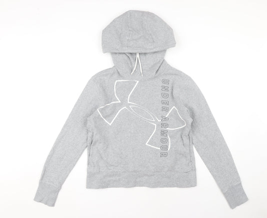 Under Armour Grey Women's Pullover Hoodie S