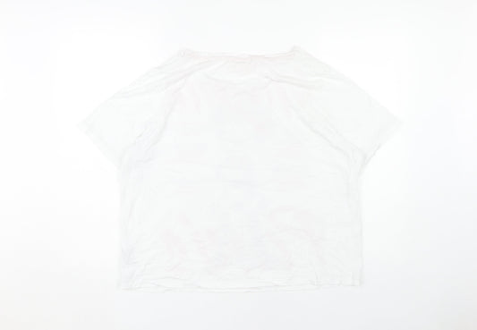 Disneyland Paris Women's White Minnie T-Shirt L