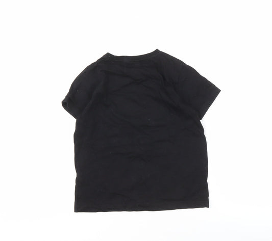 Batman Boys Black Graphic T-Shirt 7-8 Years