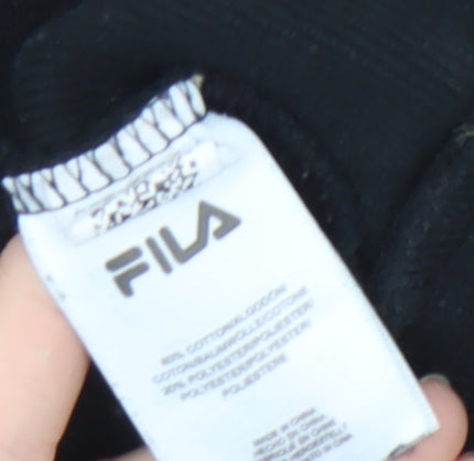 FILA Mens Black Pullover Sweatshirt S