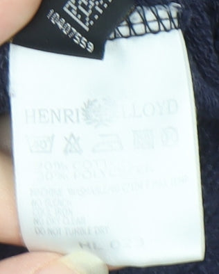 Henri Lloyd Men's Blue Full Zip Hoodie XL