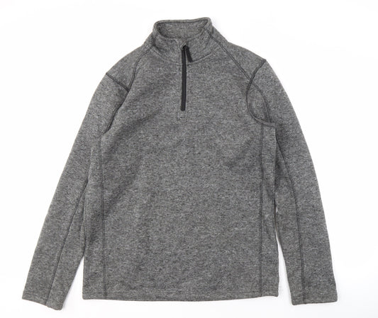 Mountain Warehouse Men's Grey L 1/2 Zip Sweatshirt