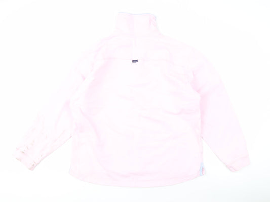 Crew Clothing Co Men's Pink M 1/4 Zip Sweatshirt