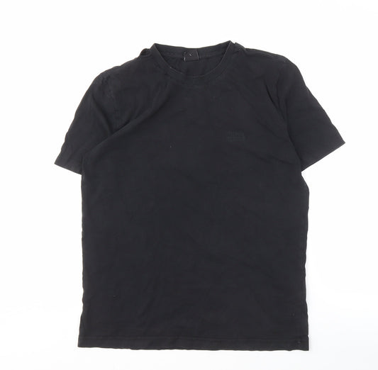 Hugo Boss Men's Black Short Sleeve Crew Neck T-Shirt - L