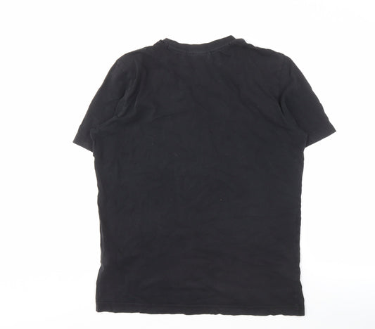 Hugo Boss Men's Black Short Sleeve Crew Neck T-Shirt - L