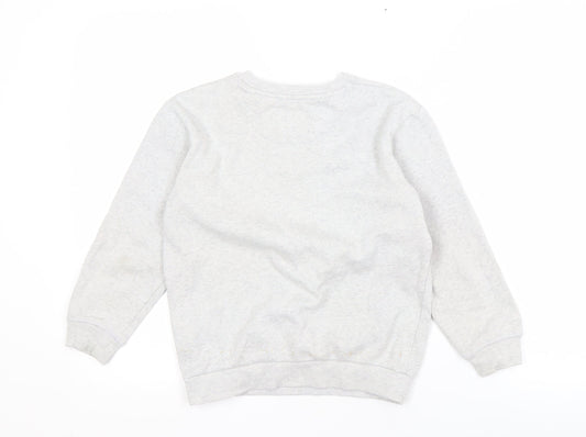 Levi's Boys Grey Logo Pullover Sweatshirt 8 Years