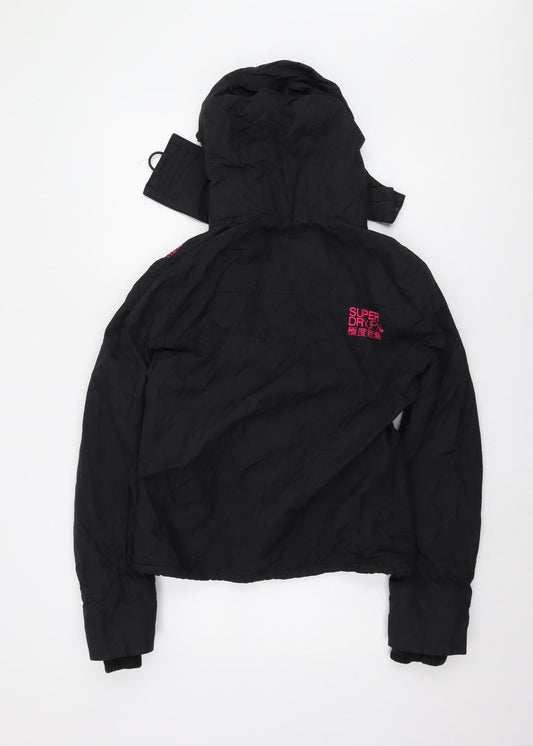 Superdry Women's Black M Windbreaker Jacket