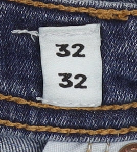 Jack & Jones Blue Men's Straight Jeans 32 32