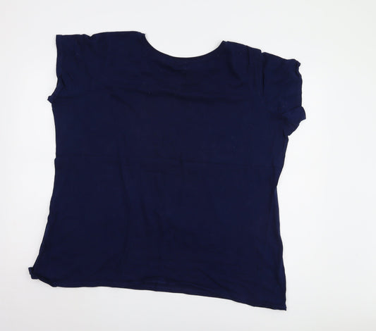 Disney Unisex Blue 2XL T-Shirt with Cartoon Theme