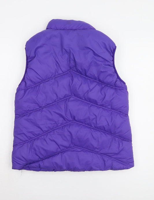 Hi Gear Women's Purple Puffer Waistcoat Size 12