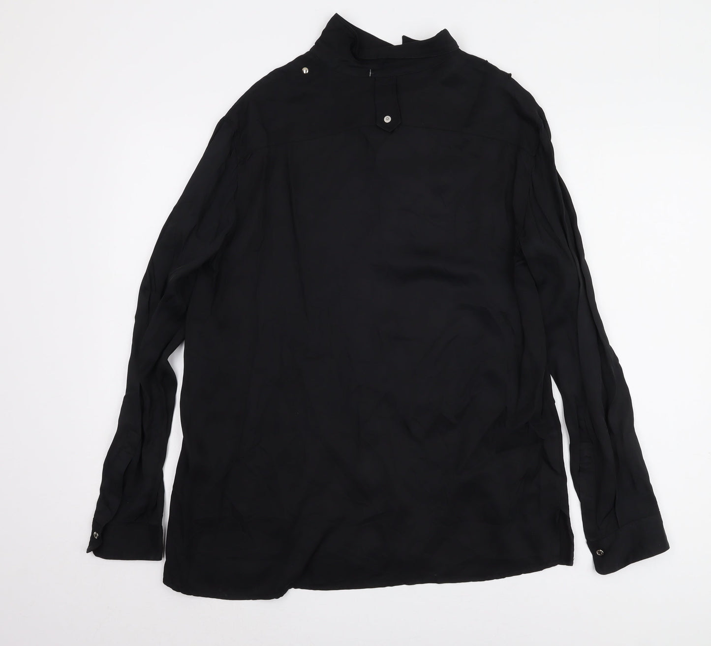 Diesel Women's Black XL Button-Up Shirt