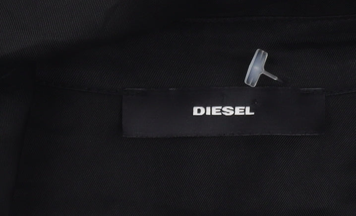 Diesel Women's Black XL Button-Up Shirt