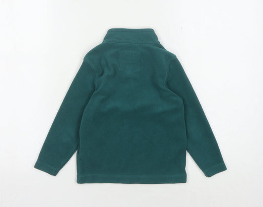 Regatta Boys Green Fleece Henley Sweatshirt 3-4 Years