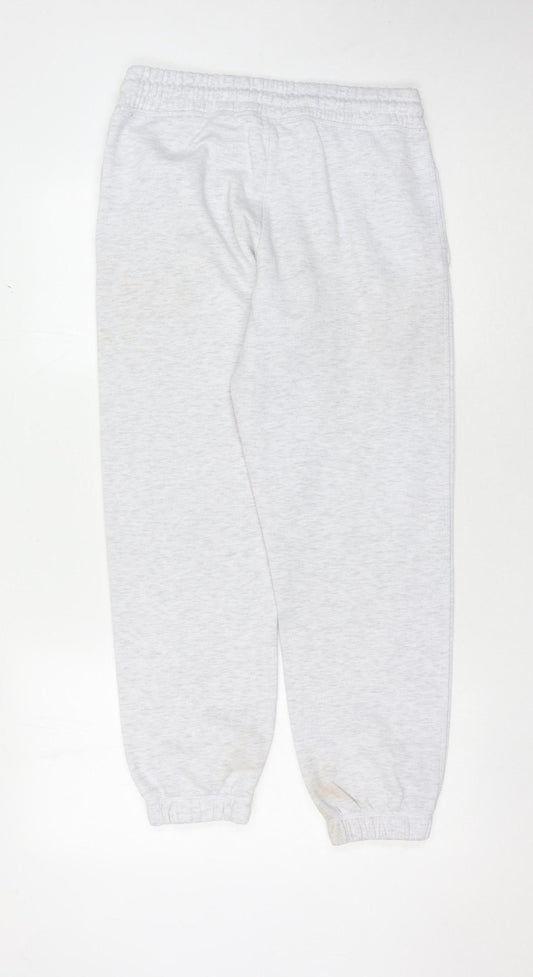 Disney Unisex Grey Jogger Trousers Cartoon Logo S