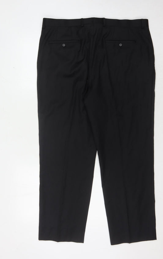 Austin Reed Men's Black Dress Pants 38R