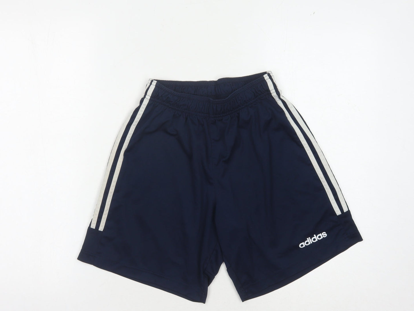Adidas Men's Blue Athletic Shorts - Size S