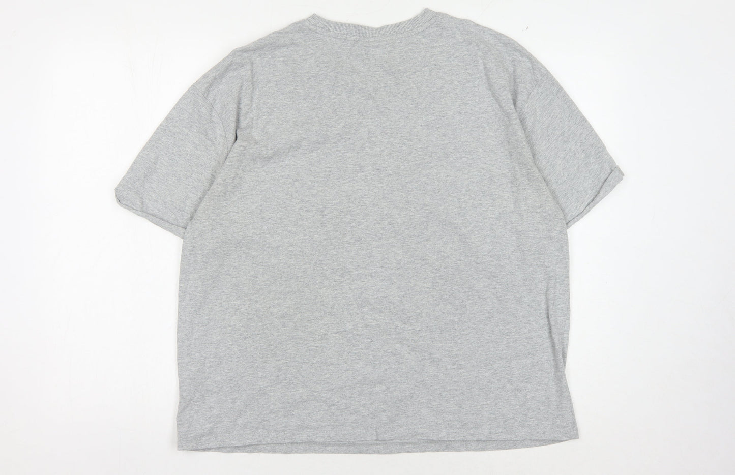 Marvel Comics Grey Unisex T-Shirt L Crew Neck Graphic