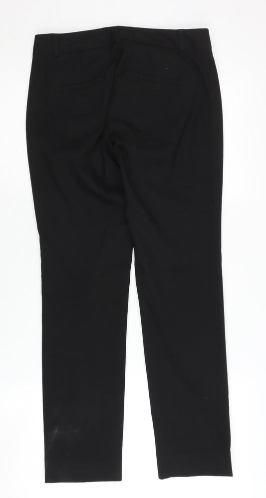 Banana Republic Women's Black Petite Slim Trousers
