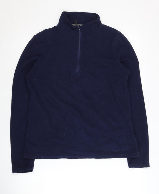 Peter Storm Women's Blue Fleece Sweatshirt Size 12