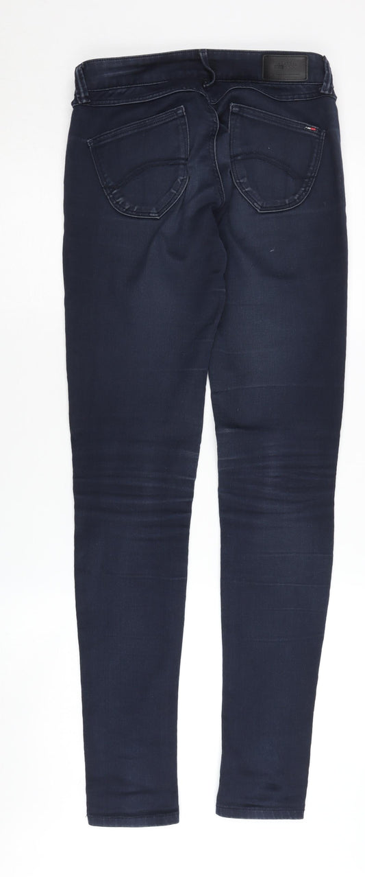 Hilfiger Women's Blue Skinny Jeans Size 28
