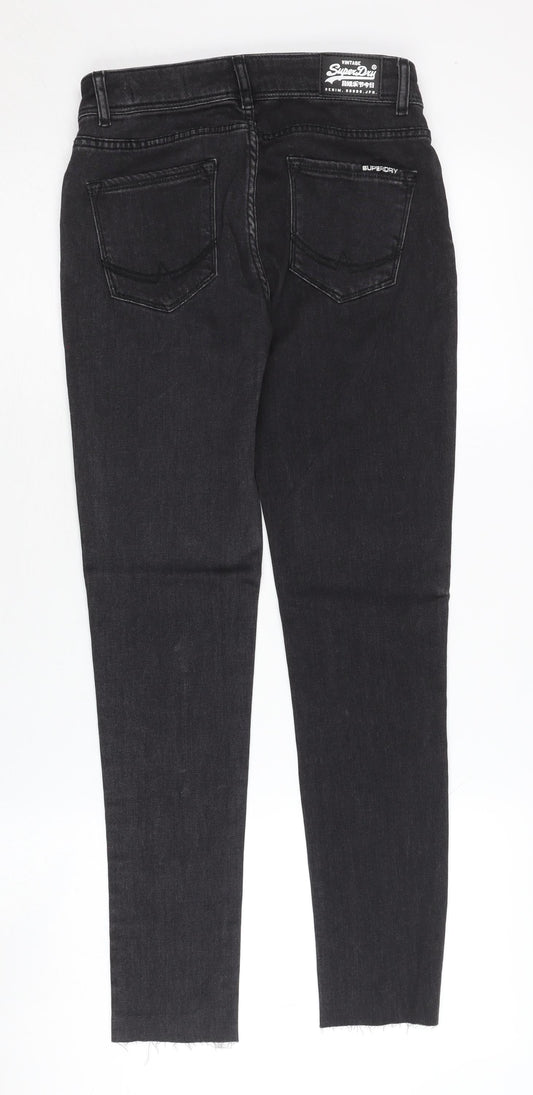 Superdry Women's Black Skinny Jeans Size 8