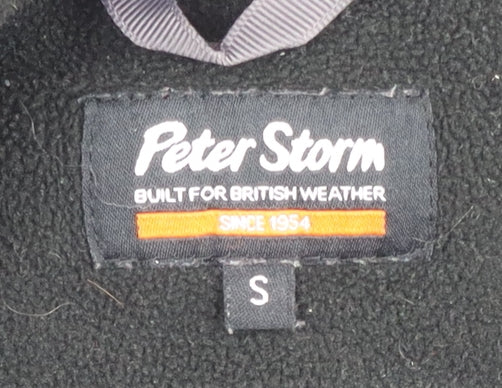 Peter Storm Men's Black Fleece Jacket Size S