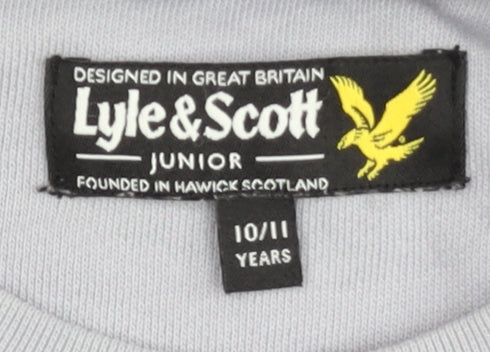 Lyle & Scott Boys Grey Pullover Sweatshirt 10-11 Years