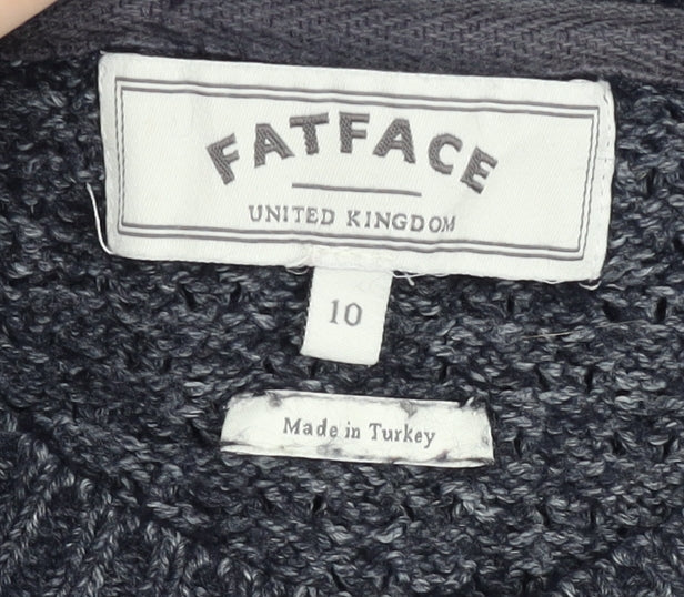 FatFace Women's Blue Knit Pullover Jumper Size 10