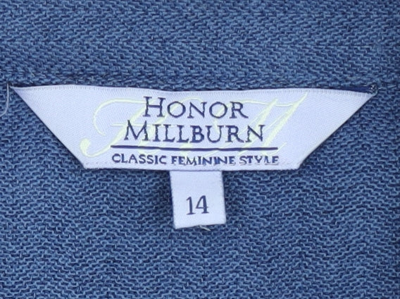 Additional view of Honor Millburn Women's Blue Blazer, size 14